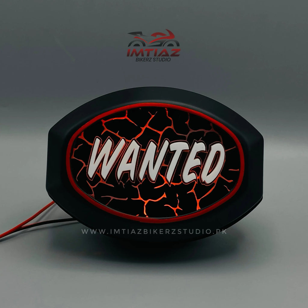 Wanted Neon Backlight CG125