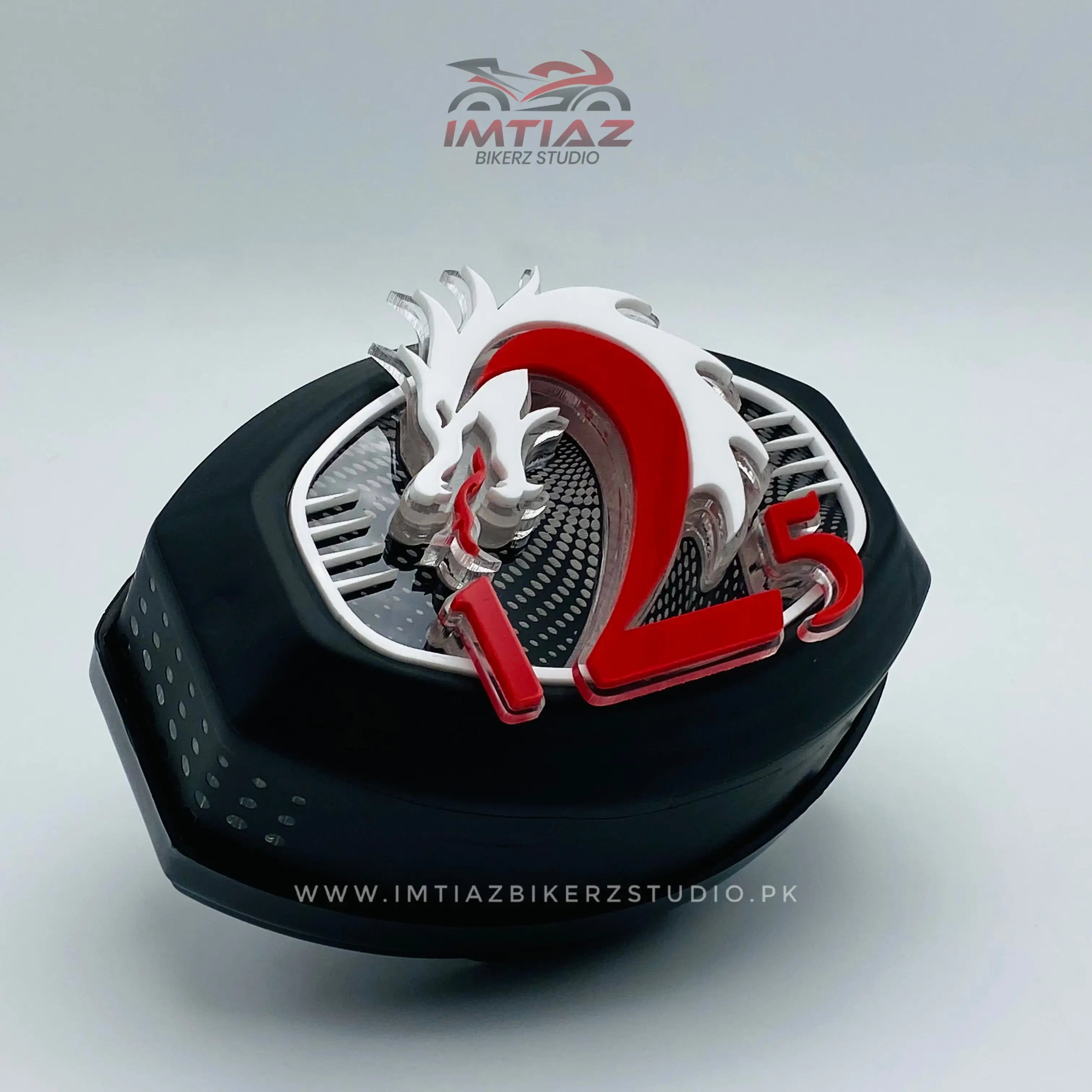 White Dragon Backlight | CG125 | Premium Quality Finishing