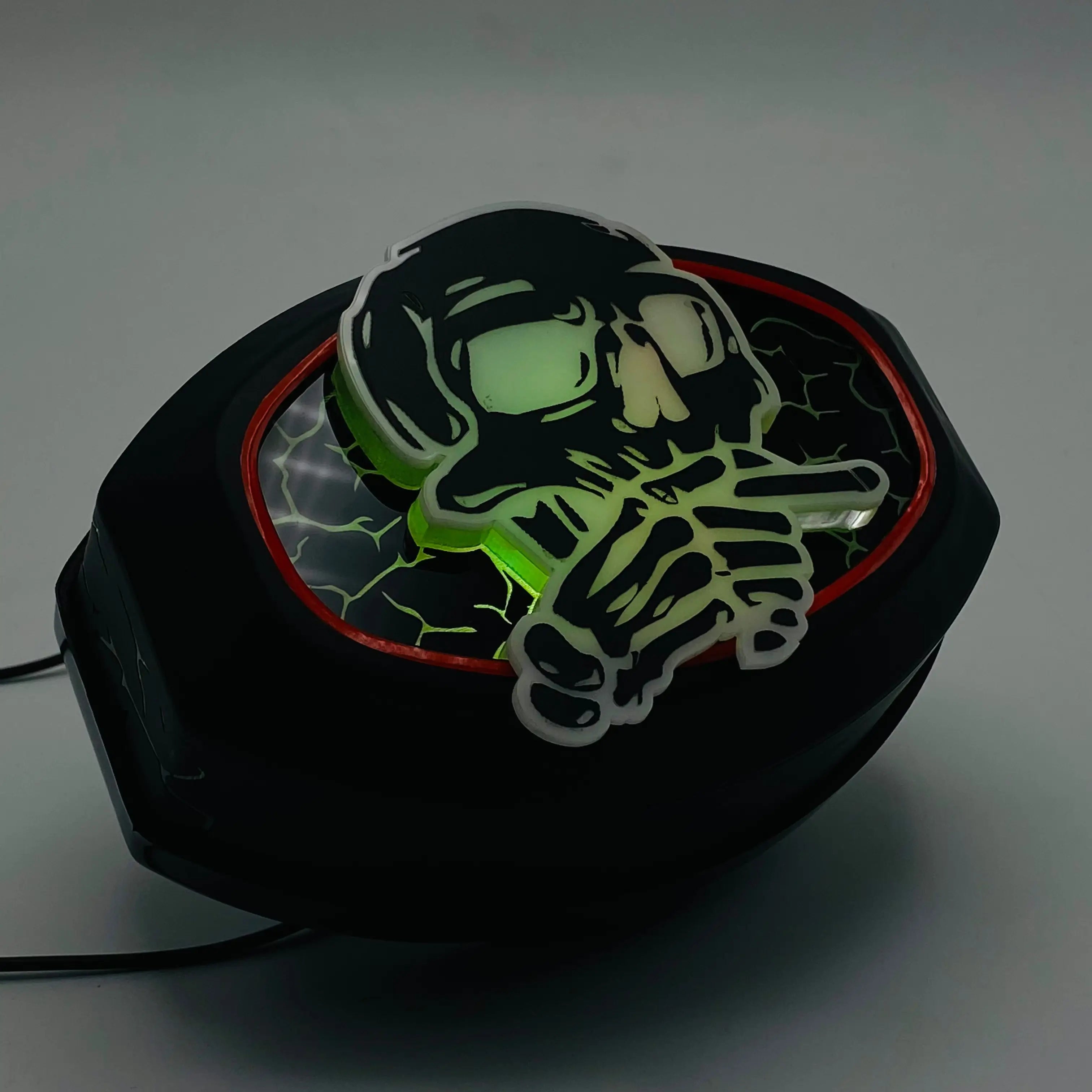 Smoking Skull Backlight Multicolor | CG125 | Premium Quality Finishing