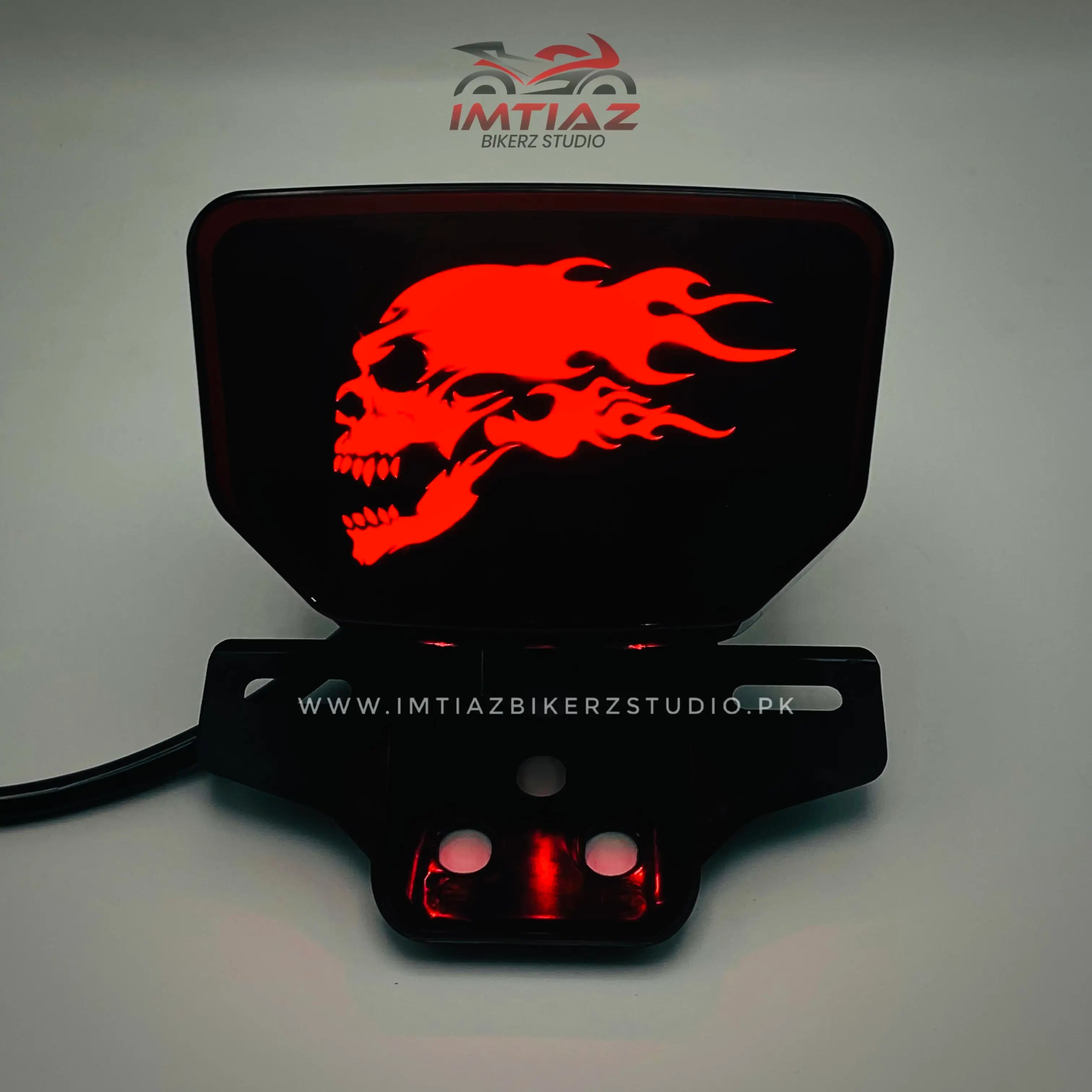 FLAME SKULL | BACKLIGHT | CD70 / CG125